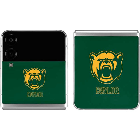 Baylor University Mascot Galaxy Z Flip4 5G Skin